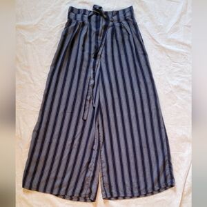 Sienna Sky Stripped Wide Leg Pants